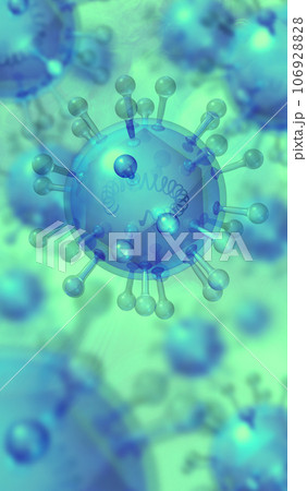 立体・3D「ウイルス/virus」 106928828