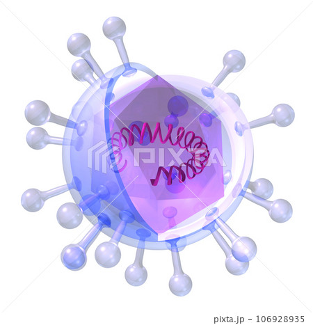 立体・3D「ウイルス/virus」 106928935