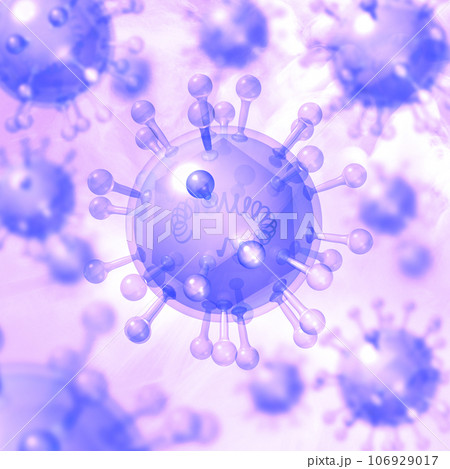 立体・3D「ウイルス/virus」 立体・3D「ウイルス/virus」 106929017