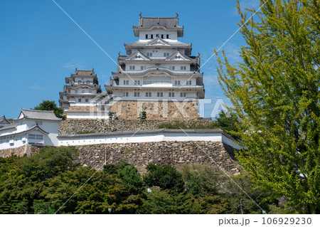 兵庫県　姫路市　姫路城 106929230