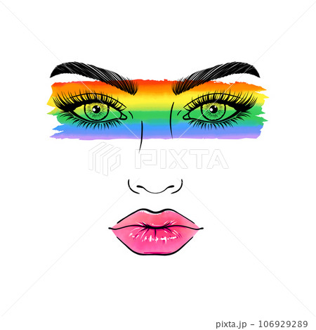 Woman's face Woman's face 106929289