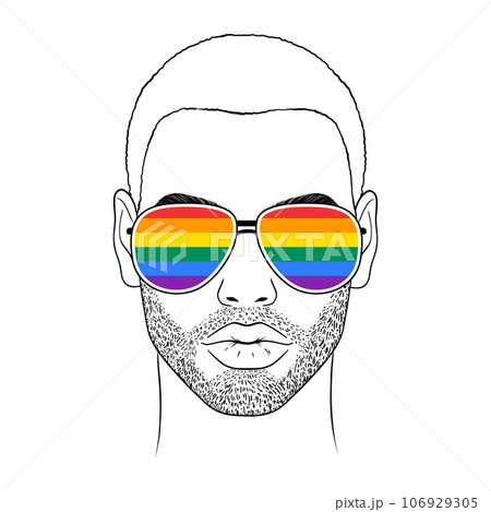 Man wearing glasses Man wearing glasses 106929305