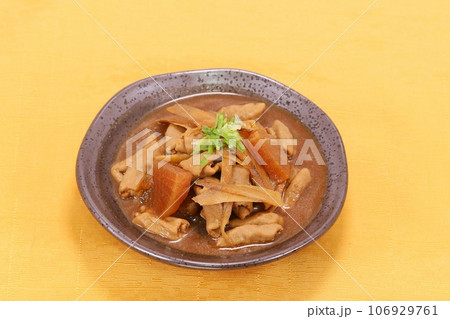 味噌煮　土手煮　根菜類の煮物 106929761