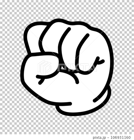 clenched fist 106931160