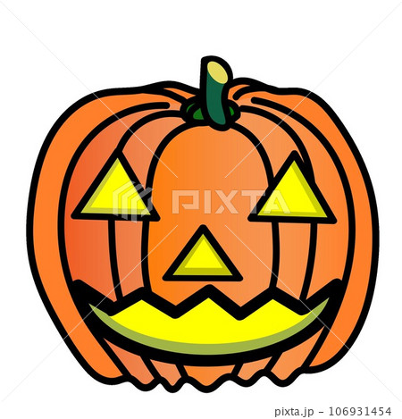 ハロウィーンのカボチャのイラスト 106931454