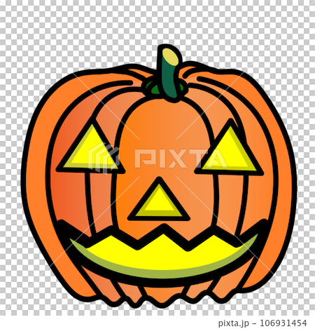 ハロウィーンのカボチャのイラスト 106931454