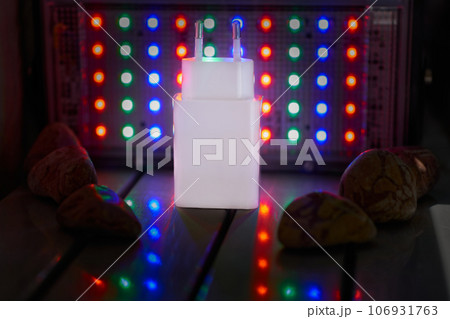White charging for phone,tablet,darkness,led cell light 106931763