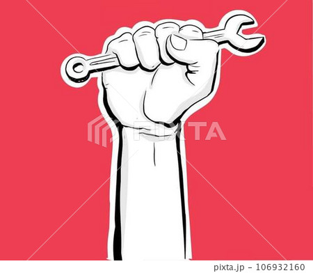 Vector hand of labour Vector hand of labour 106932160