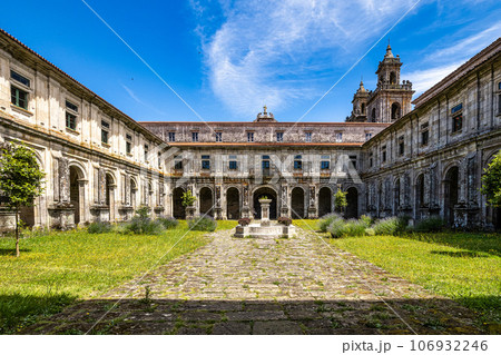 Monastery of Oseira at Ourense, Galicia, Spain. Monasterio Santa Maria la Real de Oseira Monastery of Oseira at Ourense, Galicia, Spain. Monasterio Santa Maria la Real de Oseira 106932246
