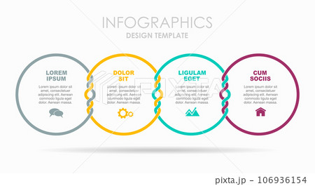 Infographic design template with place for your data. Vector illustration. Infographic design template with place for your data. Vector illustration. 106936154