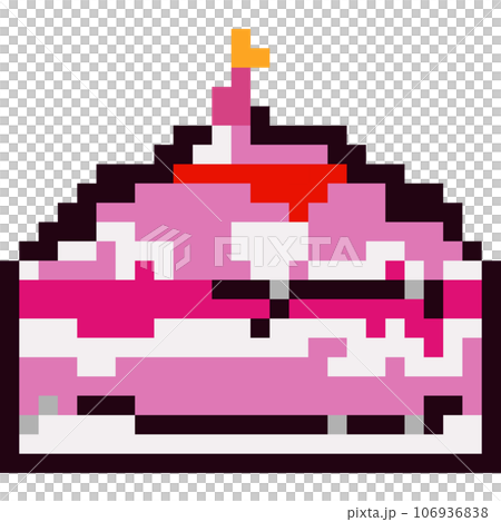 Cake pixel art Cake pixel art 106936838