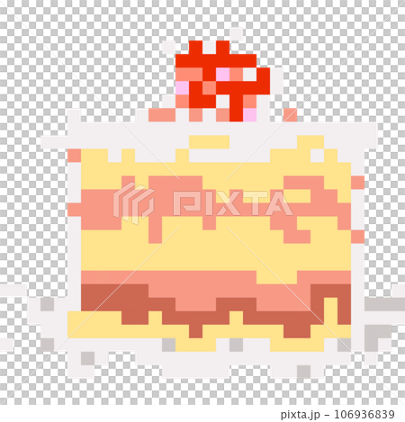 Cake pixel art Cake pixel art 106936839