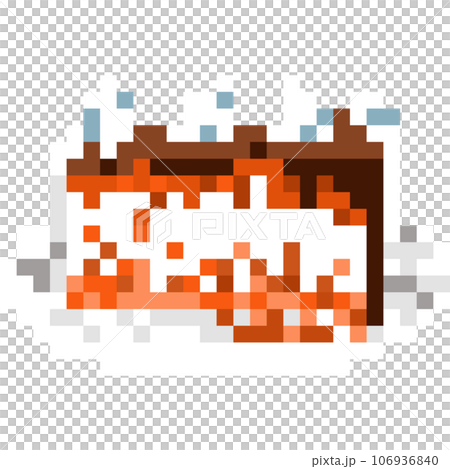 Cake pixel art Cake pixel art 106936840