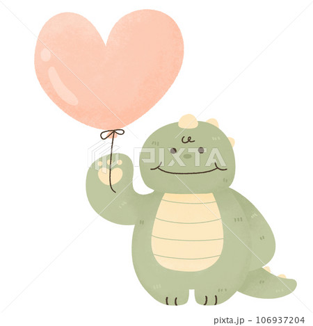 cute kawaii dino animal baby shower , nursery, birthday  106937204