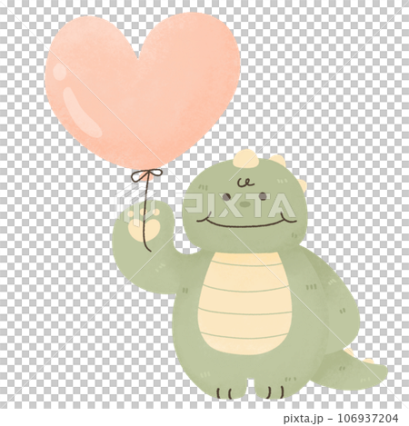 cute kawaii dino animal baby shower , nursery, birthday  106937204