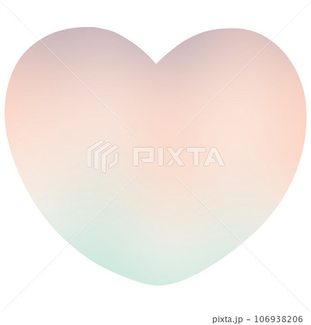 heart abstract colourful  groovy y2k retro cute kawaii pastel  106938206