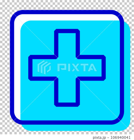 代表信息、急救站的雙色樣式圖標 106940041