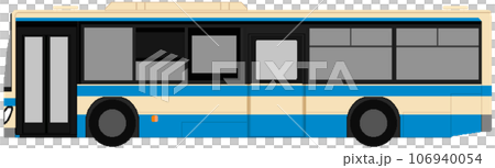 ドット絵風の横浜市営バス ドット絵風の横浜市営バス 106940054