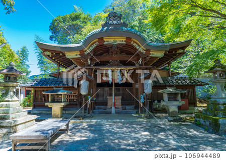京都市東山区 粟田神社の本殿 京都市東山区 粟田神社の本殿 106944489