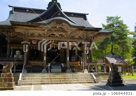 蒼柴神社　拝殿　新潟県長岡市悠久町 106944931