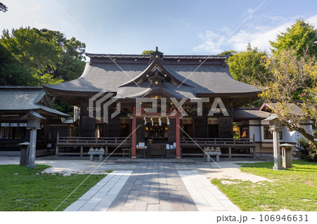 大洗磯前神社　拝殿 106946631