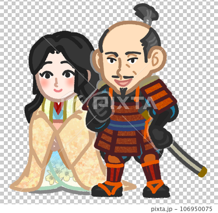 Illustration inspired by Nene and Hideyoshi Illustration inspired by Nene and Hideyoshi 106950075