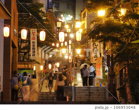 伊香保温泉 「伊香保祭り」の夜景 伊香保温泉 「伊香保祭り」の夜景 106953048