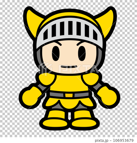 ゲーム風　戦士キャラクター　立ち姿 106953679