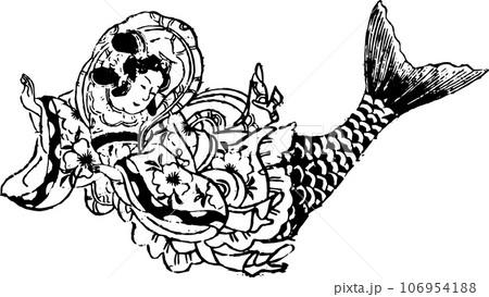 天女風の人魚 106954188