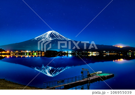 富士山・夜景 ~河口湖~ 富士山・夜景 ~河口湖~ 106955039