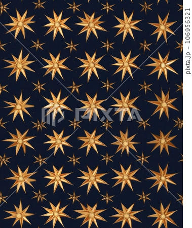 seamless pattern stars on a dark background 106956321
