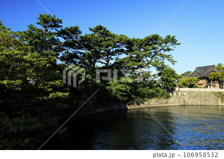 湘南の海と大空（神奈川県、葉山町、秋）　 106958532