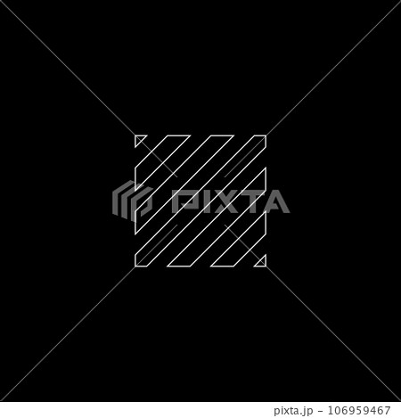Futuristic GUI figure, HUD shape, cyberpunk aesthetics, futuristic interface 106959467