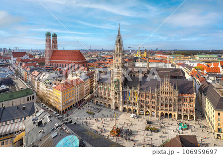 Panoramic view of Munich, Germany Panoramic view of Munich, Germany 106959697