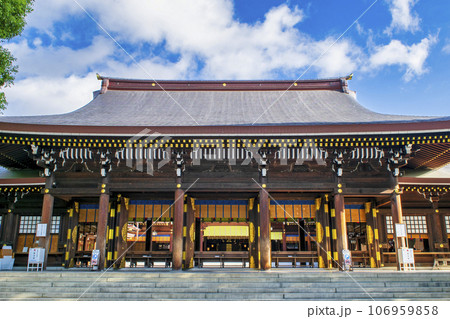 明治神宮　外拝殿 106959858