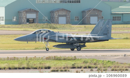 航空自衛隊第303飛行隊F-15Jイーグルのタキシング 106960089