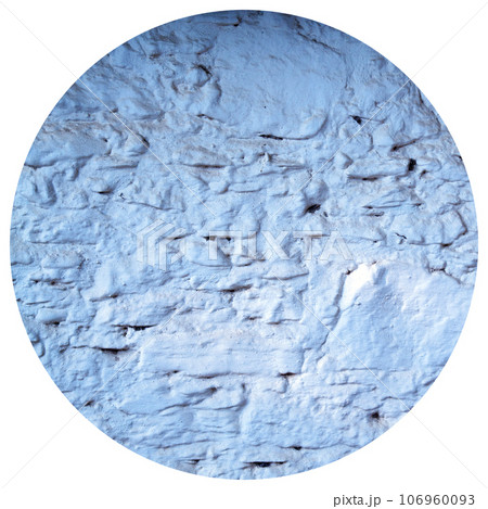 Solid cut stone wall painted with lime and made in Datca, Turkey Solid cut stone wall painted with lime and made in Datca, Turkey 106960093