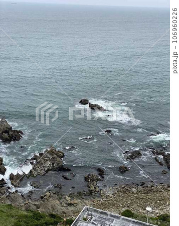 犬吠埼灯台から見た磯辺 犬吠埼灯台から見た磯辺 106960226