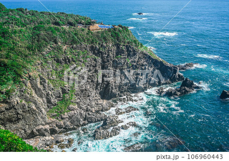 高知県 足摺岬展望台 灯台 天狗の鼻 高知県 足摺岬展望台 灯台 天狗の鼻 106960443