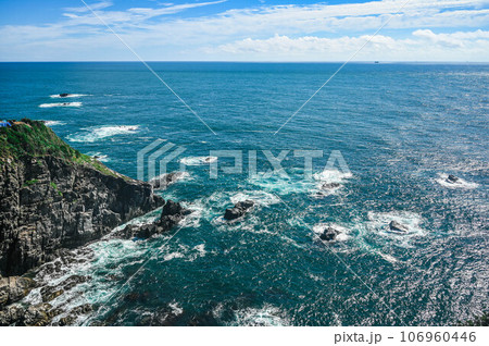 高知県　足摺岬展望台　灯台　天狗の鼻 106960446
