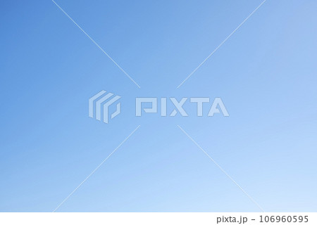 青空 シンプル イメージ 単色 秋の空 青空 シンプル イメージ 単色 秋の空 106960595