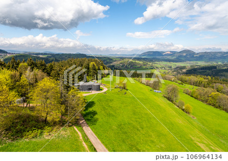 Stachelberg artillery fortress built before World War II. Zacler, Giant Mountains, Czech Republic Stachelberg artillery fortress built before World War II. Zacler, Giant Mountains, Czech Republic 106964134