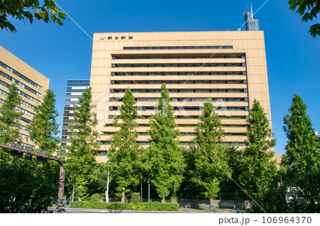 東京都中央区築地の朝日新聞東京本社ビル 東京都中央区築地の朝日新聞東京本社ビル 106964370