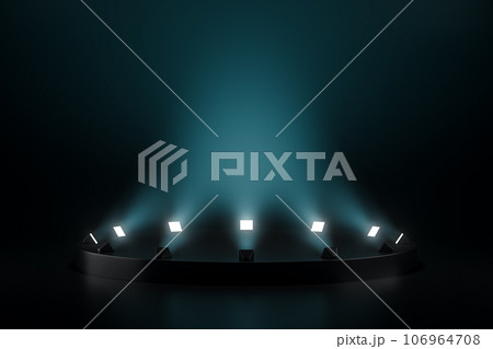 3d presentation pedestal 106964708