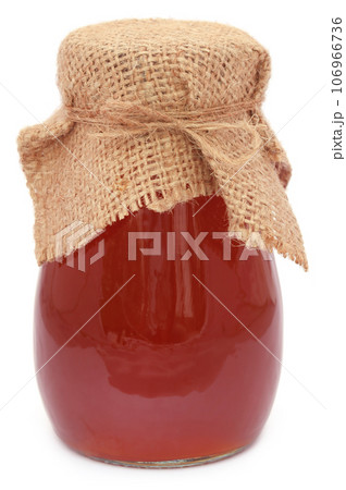 Honey in glass jar Honey in glass jar 106966736