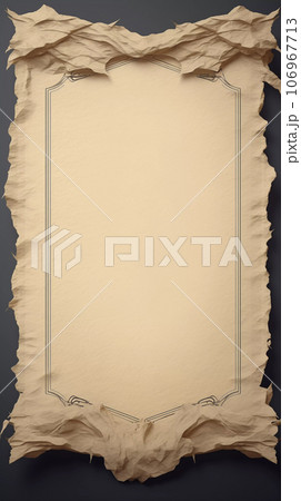Halloween Old Kraft Paper Mockup Template Halloween Old Kraft Paper Mockup Template 106967713