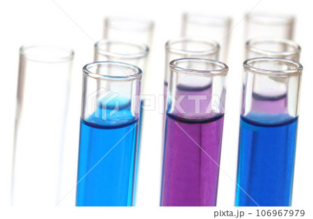 Test tubes with chemicals Test tubes with chemicals 106967979