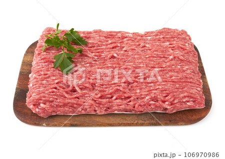 Pork and beef minced meat Pork and beef minced meat 106970986