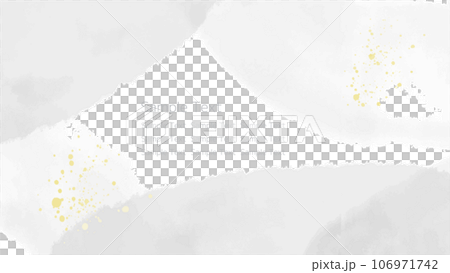 水彩紋理背景素材灰色橫向16:9 106971742