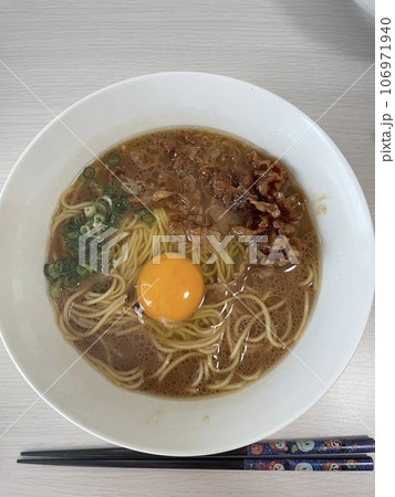 自炊で徳島ラーメン再現 106971940